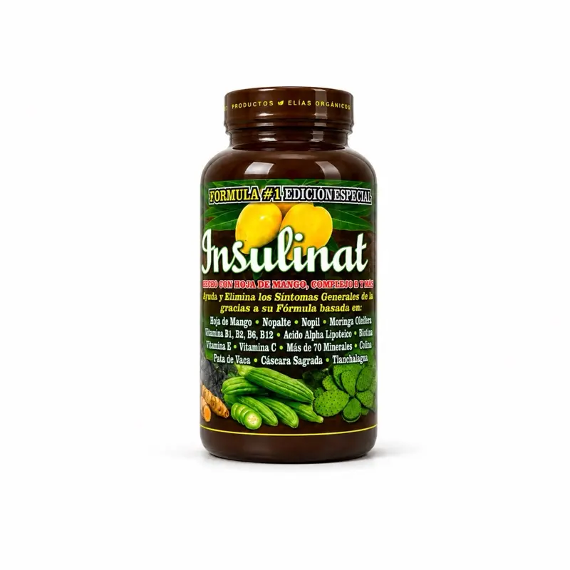 Elias Insulinat Edicion Especial with Mango, Nopal, and More Minerals for General Health Support