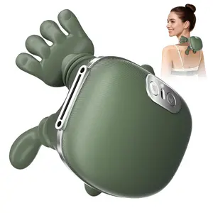 Shoulder  Electric Cervical  Bionic HandHeating Wireless Portable 3D Kneading Massage for NeckShoulders & Hands Unisex Lightweight & AdjustableSpeed Settings Massager Shiatsu Heat Foot with Sock, Handle, Abs