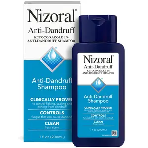 Nizoral Anti-Dandruff Shampoo with 1% Ketoconazole, Fresh Scent, 7 Fl Oz,summervibes