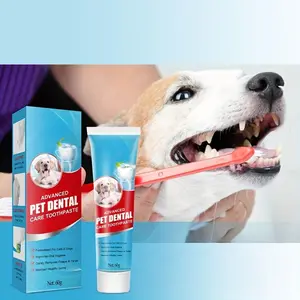 Pet Toothpaste & Toothbrush Set, Pet Oral Care Products, Pet Dental Care Products, Dog & Cat Grooming Supplies