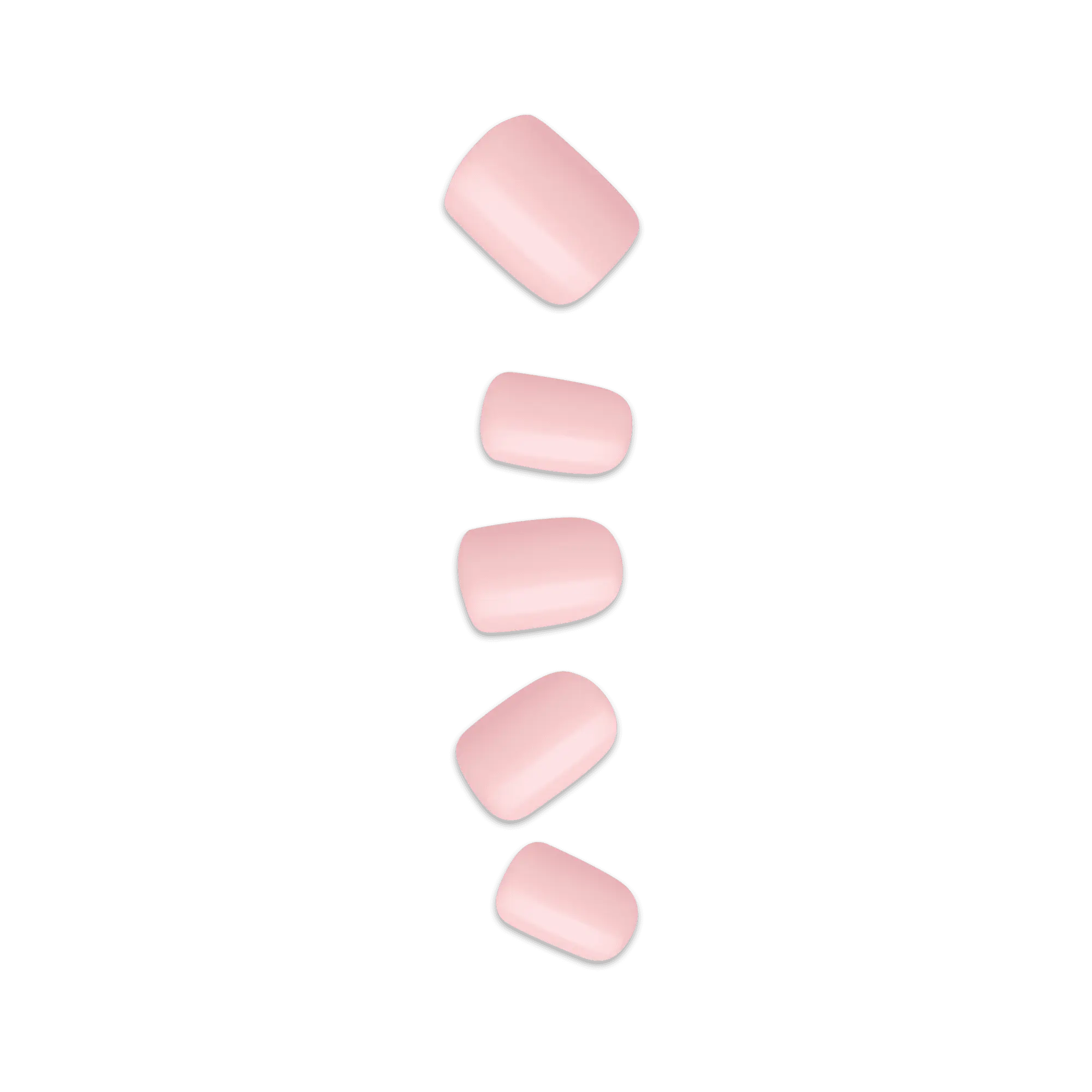 Impress Color No Glue Fake Press On Nails - Pick Me Pink | Solid, Pink, Short, Squoval, Manicure
