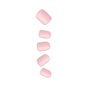 Impress Color No Glue Fake Press On Nails - Pick Me Pink | Solid, Pink, Short, Squoval, Manicure