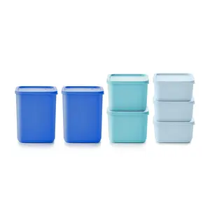 Tupperware Basic Brights - ideal sizes for storage in cabinets or fridge, safe for food with a pop of color