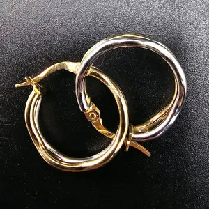 Gold Hoop Earrings - Classic Design, Durable Material, Perfect for Everyday Wear