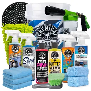 CHEMICAL GUYS Exclusive 15pcs Arsenal Car Wash Kit with Exclusive Camo Detailing Bucket – Ultimate Gift Set, Exclusive, Premium Car Wash Soap & Accessories, Deep Clean Foam Cannon Wash, Perfect Car Cleaning Gift for Auto Enthusiast, Detailing, Car Care