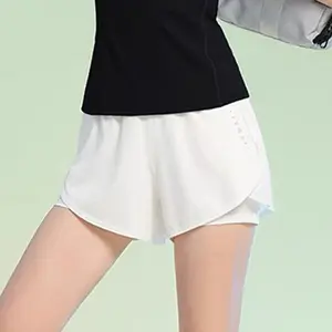 Casual sports yoga suit women's summer breathable short-sleeved professional badminton training high-value tennis fitness suit