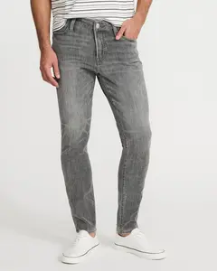 Express Skinny Gray 4-Way Hyper Stretch Jeans