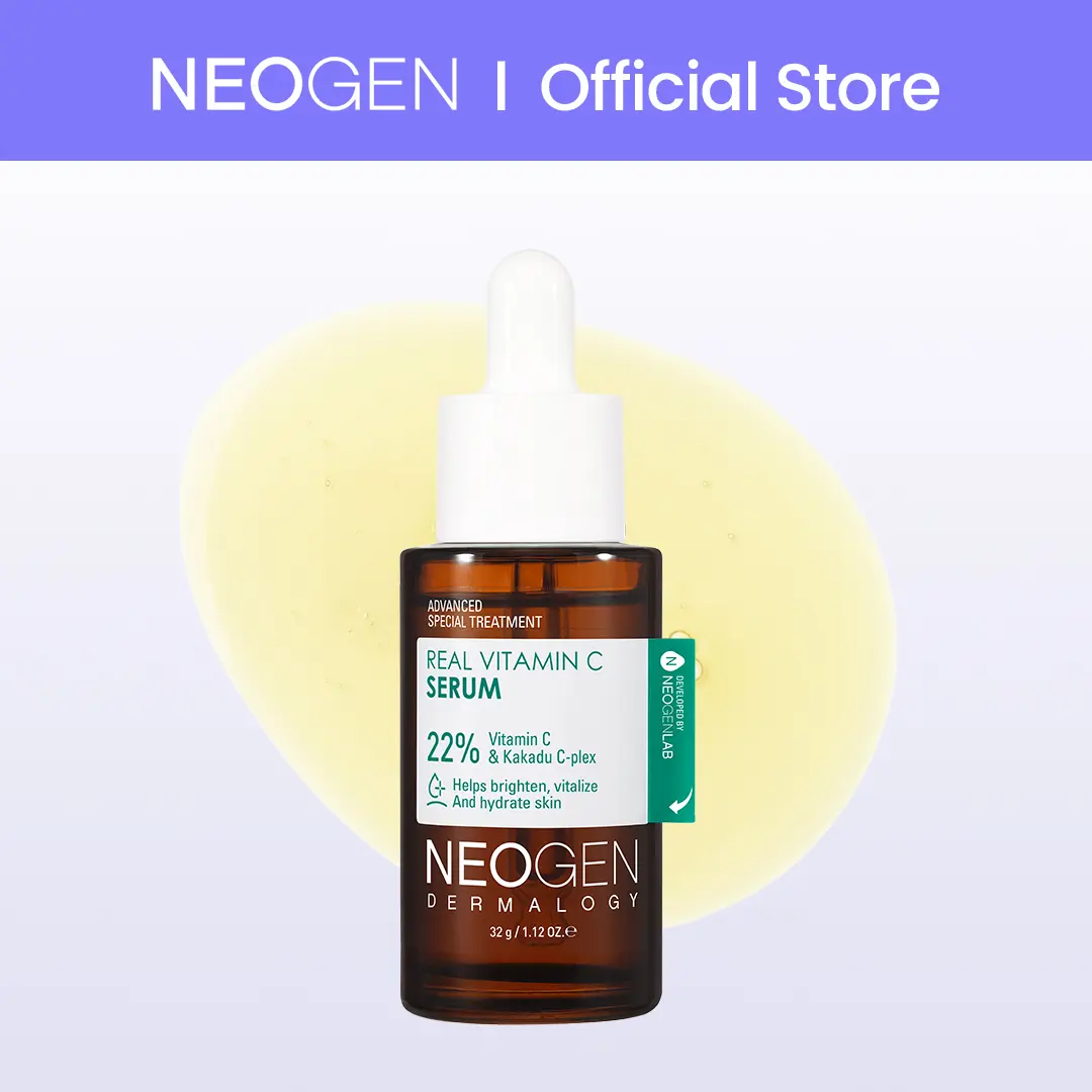 [NEOGEN Official] Real Vitamin C Serum l 32g l 1.12 oz l Kakadu C -plex l Facial Serum l vegan friendly l Elasticity l skin tone up Serum l Korean Skin Care