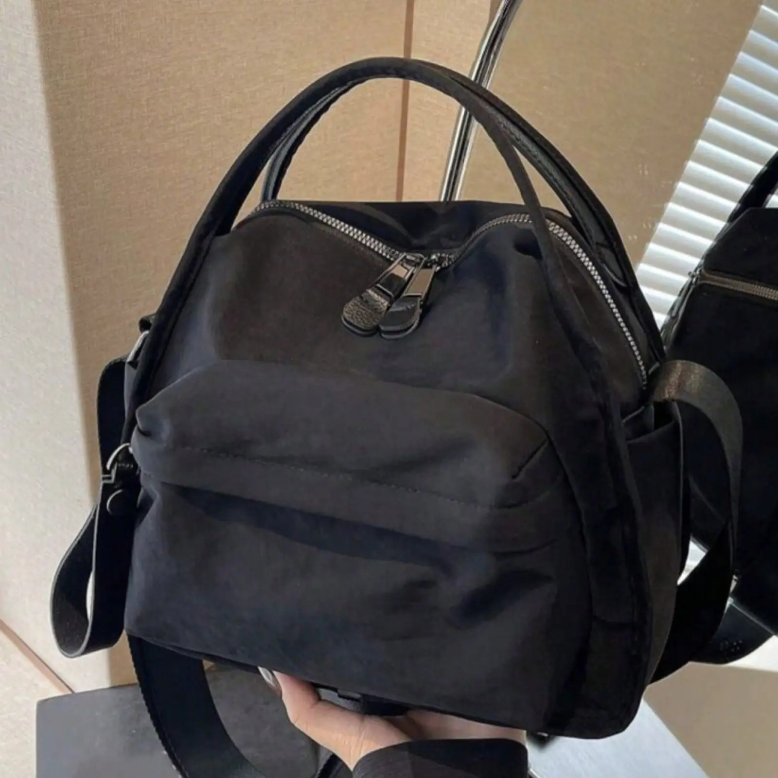 Minimalist Lightweight Casual Bag, Fashion Versatile Women's Crossbody Bag, Daily Solid Color Large Capacity, Attractive Shoulder Handbag, Everyday Bag, Suitable for Work Commute and Outdoor Shopping