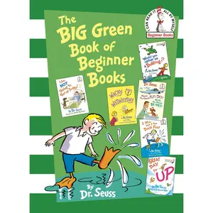 USED-The Big Green Book of Beginner Books by Dr Seuss (Hardcover)