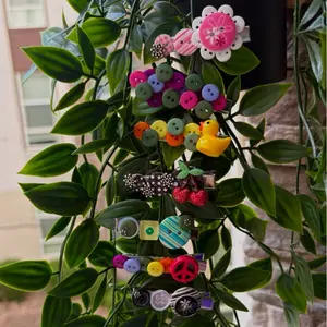 Button Hair Clips!