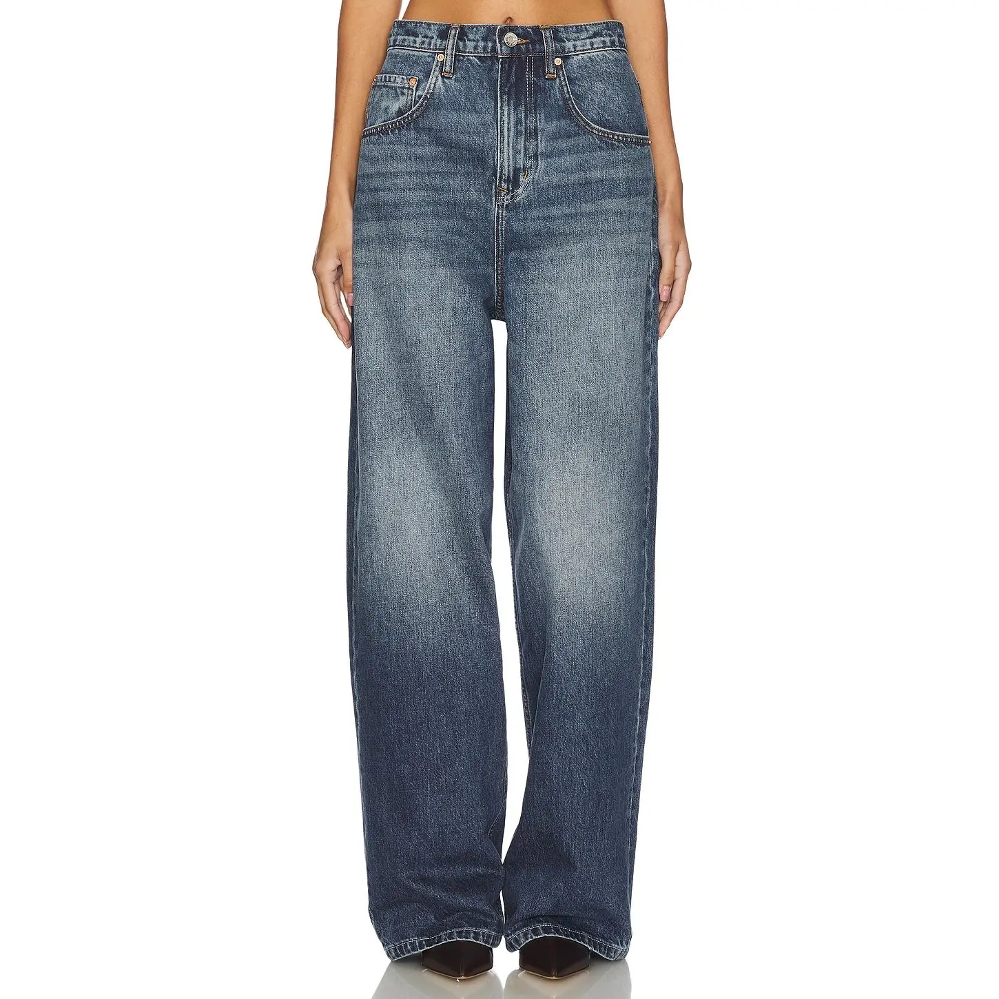 GRLFRND Enya Drop Rise Jeans in Park City GRLFRND Enya Drop Rise Jeans in Park City