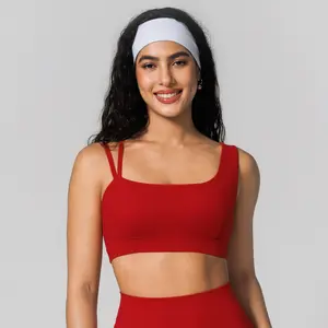BRXL Asymmetric Single Strap Sports Bra - Sexy Black Workout Top with High Neck & Crisscross Back
