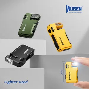 WUBEN G5 Pocket Flashlight – 400LM Brightness, RGB Light, 180° Head, USB-C Rechargeable, For EDC, Night Work, Camping, outdoorfun,Magnetic Keychain Flashlight for Outdoor Home Emergencies,Cool Original Design Gift for Men Women,Original Design Gift
