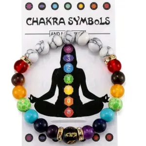 7 Chakra Beaded Bracelet