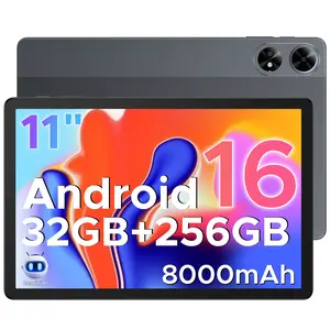 Tab G6+ 11" FHD+ Tablet, Android 16, T7280 Processor, 8000mAh Battery, Big Screen for Work & Entertainment
