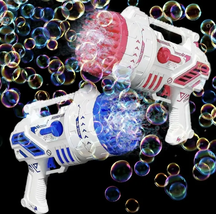 Bubble Machine Kids Toys, Bubble Machine with Colorful Lightsand Thousands Bubbles, Outdoor Toy Birthday Party Favors Gifts for Boys Girls Age 4-12 Years Old,Outdoor Toys, New YearGifts, Birthday Gifts.Stress-relieving toys, Machine Bubbles, Built For Out