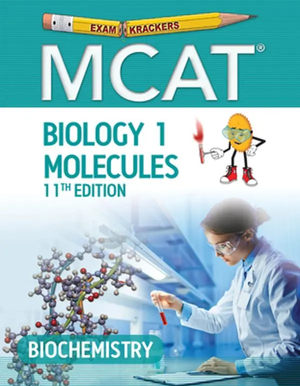 USED Book - Examkrackers MCAT 11th Edition Biology 1: Biochemistry by Jonathan Orsay (Paperback) - english