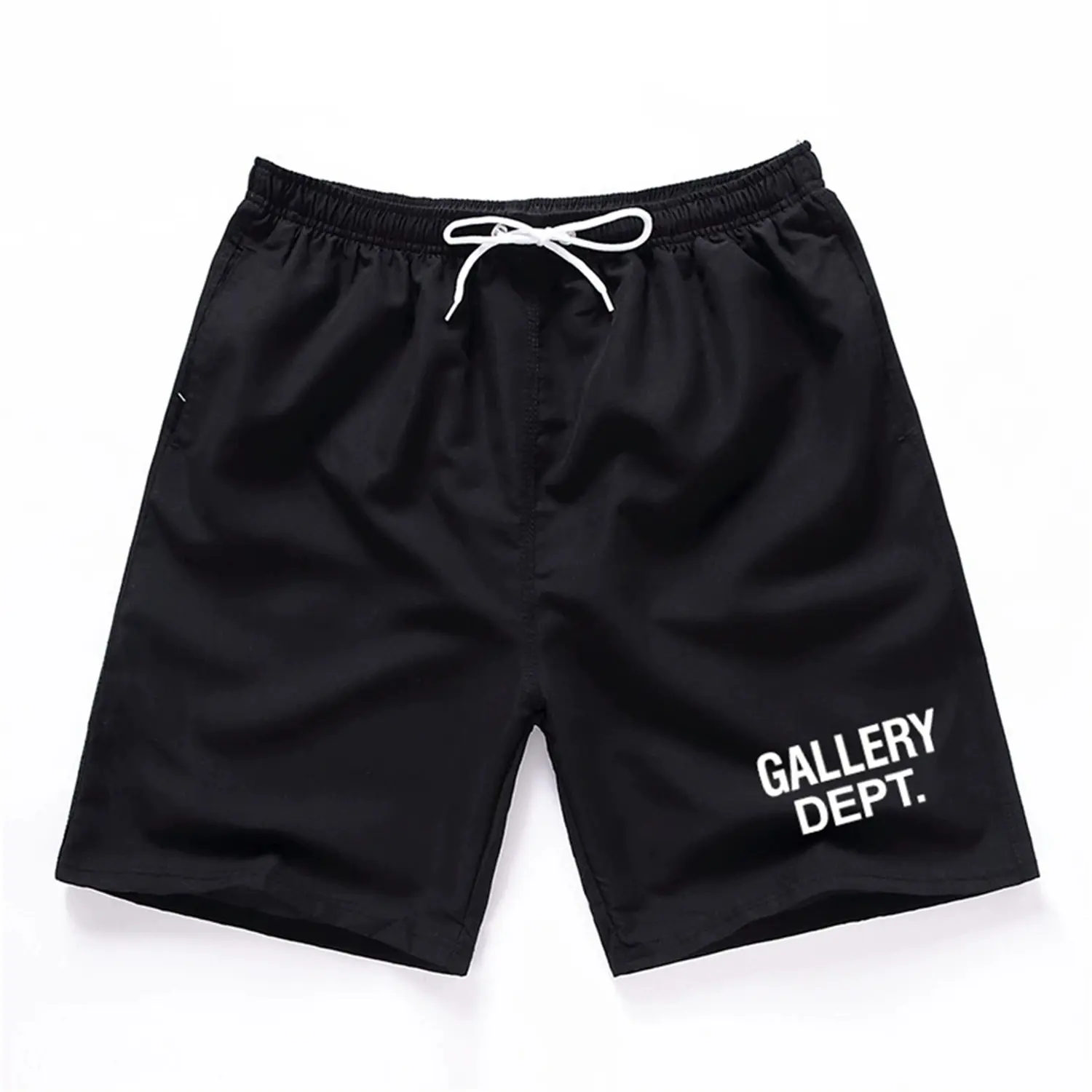 GALLERY DEPT sports Casual shorts Men's and women's letter print logo beach pants Fitness Training shorts  Fitness Training shorts high street drawstring casual pants