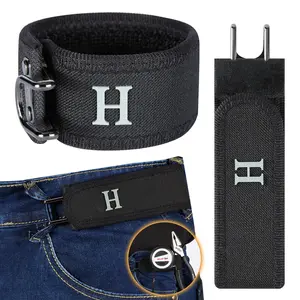 2026 US April Stock Up  | Tactical Metal Hook Elastic Belt (Unisex) - Patented No - Buckle Invisible Design | Soft Adjustable Side  belt