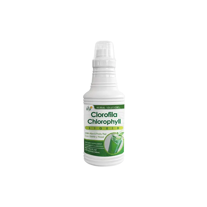 Liquid Chlorophyll | Liquid Supplement | 16.9 fl oz (500mL) | Herbal Solutions