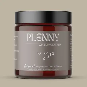 PLENNY - Original Magnesium Dream Cream 4 and up - Promotes Deep Sleep & Calming - All Natural & Organic Ingredients