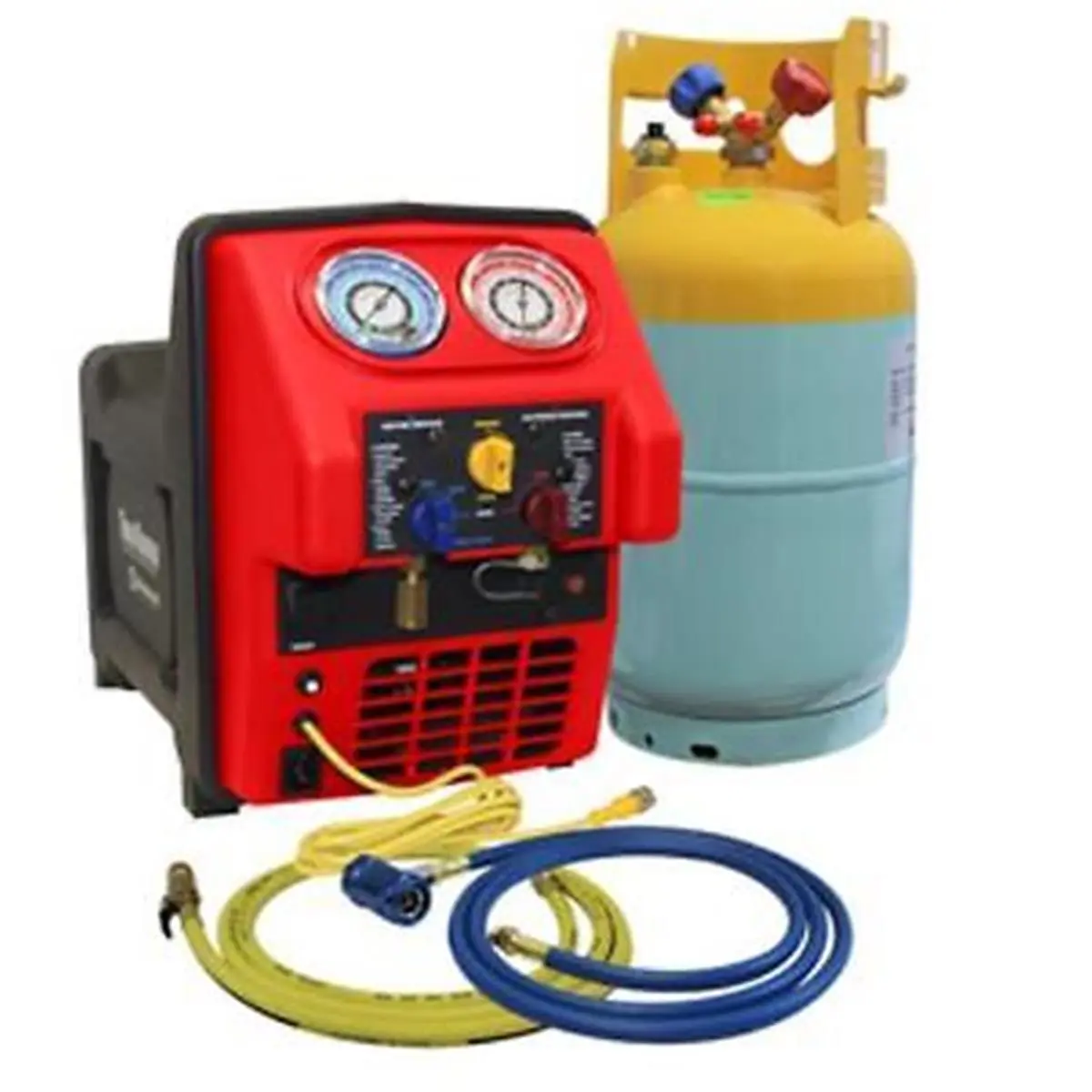 212 MAIN Mastercool MSC-69391 R1234Yj Mobile Recovery Tool, Field Service Gas Handling Equipment with High Density PE, Injection Molded Body, Oilless Pump for Reptile & Amphibian Cleaning