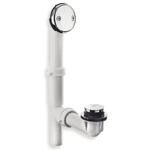 Danco 7135106 Chrome Lift-Turn Tub Drain Kit, Bathroom Fixtures Accessory