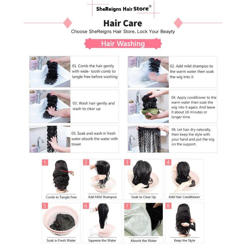 SheReigns Hair Glueless Wig Human Hair Deep Wave 5x5 Pre Cut Lace Wig Human Hair Ready To Wear Lace Closure Wigs for Women 13x4  Transparent Lace Front Wig #TikTokShopFallDealsForYou #TikTokShopHolidayHaul