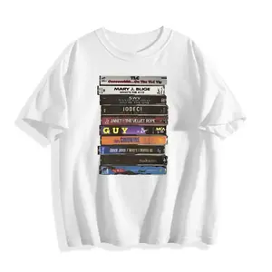 Vintage 90s R&B Cassette Tape T-shirt Music Shirt Jodeci Boyz II Men TLC Ginuwine Guy SWV Nostalgic Music Tee for Fans Menswear Top Streetwear Tshirt 100% Cotton Unisex Fit