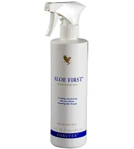 Forever Aloe First- Soothing Aloe Vera Spray- Multi Purpose Skin Care- Forever Aloe First is a perfect support that soothes, hydrates, refreshes and protects your skin instantly. Perfect for burns, irritation, hair care, & daily refresh. 16 Fl oz.(473 ml)