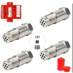 M18*1.5 Stainless Steel Thread Extension Fitting,Precision-Machined,Leakproof& Corrosion Resistant,Multipurpose Straight Thread Connector for Mechanical Repairs
