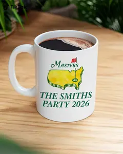 The Smiths Party 2026 Mug For Family, The Masters Golf Mug, Golf Lover Gift Mug, Coffee Accent Cub