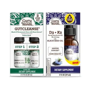 GuruNanda Total Wellness - Gutcleanse + Black Seed Oil