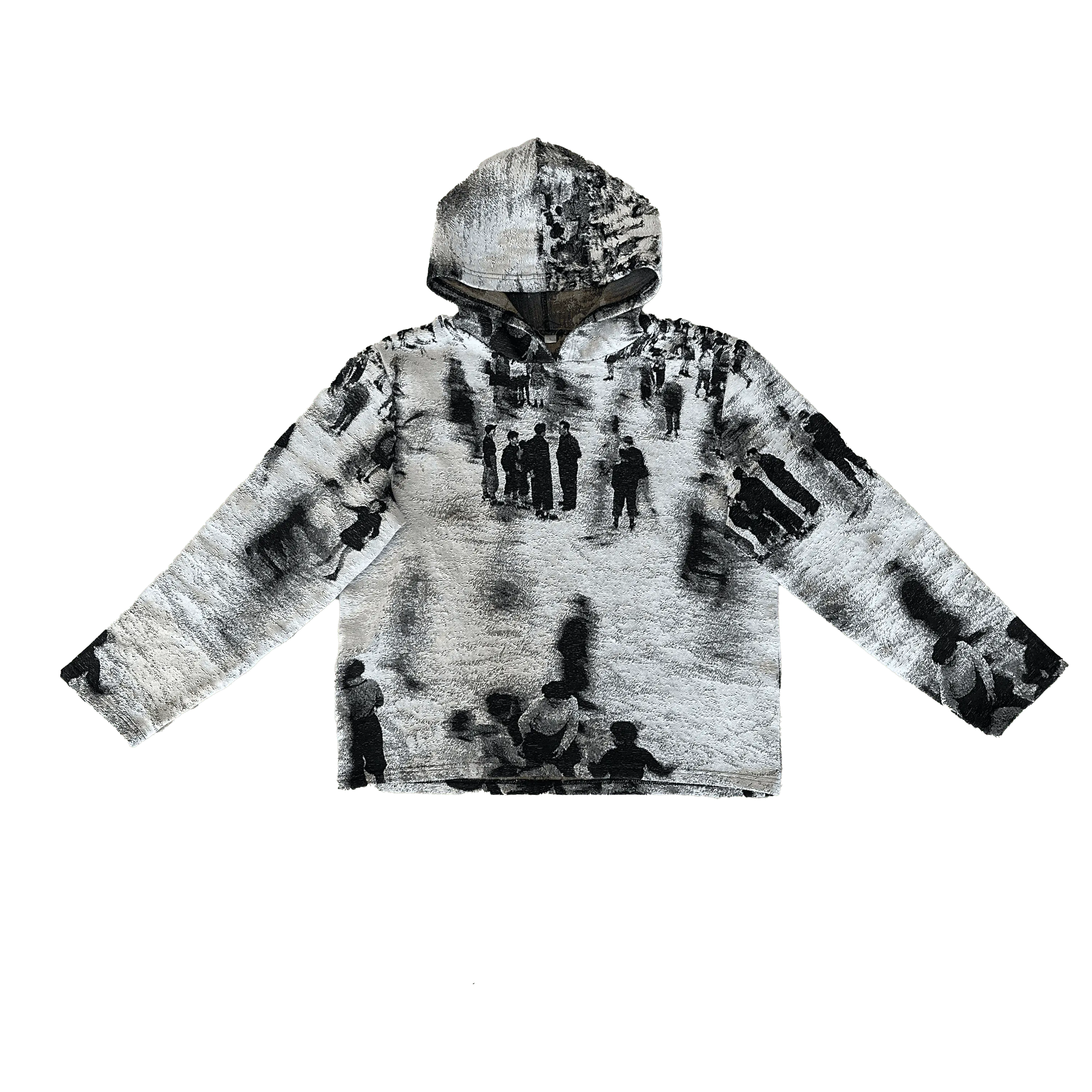"Motion Blur" Tapestry Hoodie