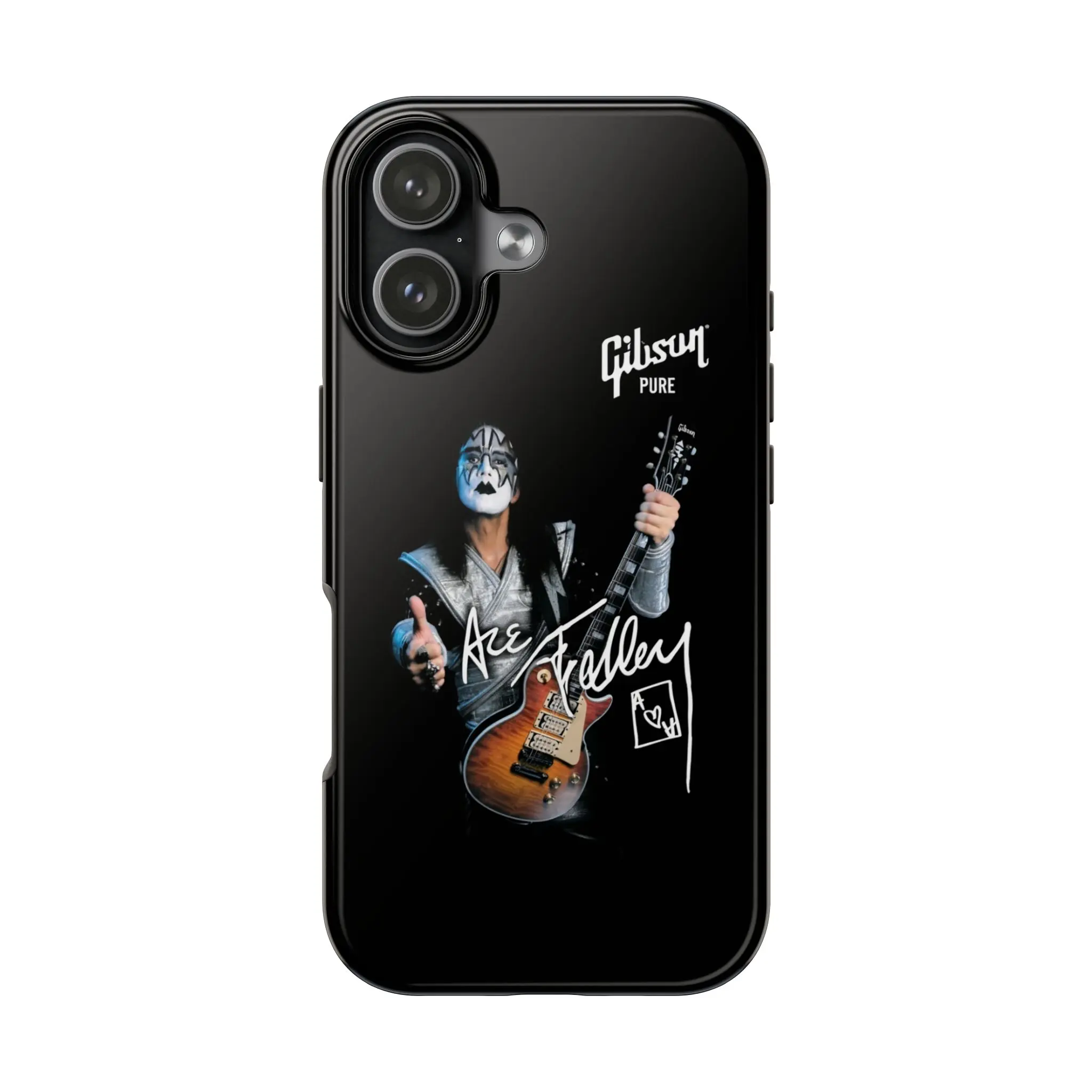 Ace Frehley Memorial Kiss Rock Legend Smartphone Casing, Cellphone Accessories for iPhone 17-11/Xs Pro Max & Samsung Galaxy S25-S21, Music Gift for Fans