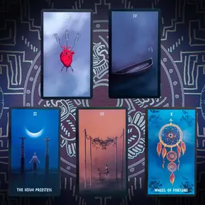 The Native Spirit Modern Tarot Card Decks, Collectible Card Game Set for Toys & Hobbies Enthusiasts