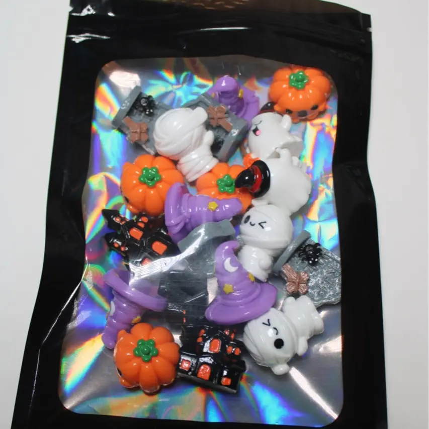 SpookyCharms 3D Halloween Charms with Mummy, Haunted House and RIP Gravestone!