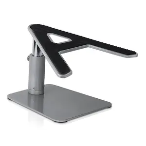 Adjustable Height Laptop Riser – Portable Laptop Desk Stand for Ergonomic Setup | Sleek, Foldable & Easy to Use
