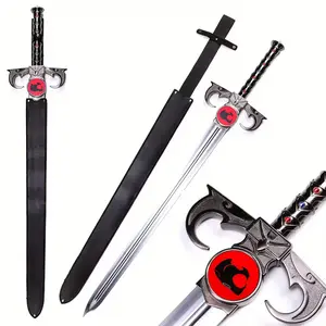 Thundercat Inspired Sword of Omens Replica Premium Collector Display Fantasy Cosplay Prop for Gift Home Decor with Red Eye Design