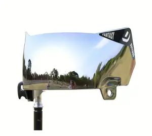 Football Visor, visor for helmet football，football accessories，football gear，REVO chrome color process,Flat Lens Technology,Anti-glare and UV protection,Fits Youth and Adult Football Helmets adaptation Schutt F7 Riddell SpeedFlex