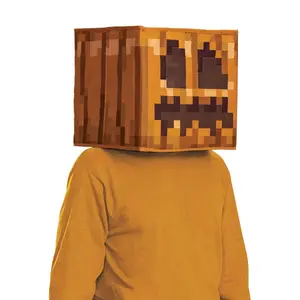 Minecraft Jack O'Lantern Block Head