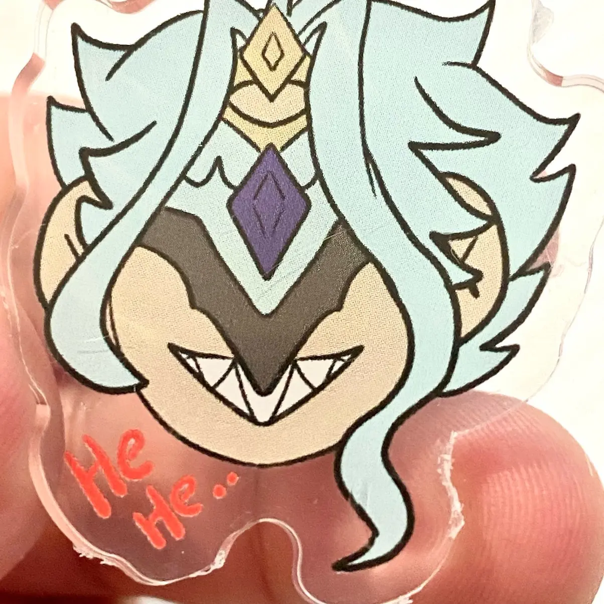 Genshin impact Dottore acrylic pin