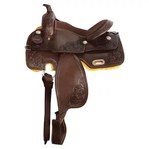 Schneiders Wyatt II Tooled All Around Saddle