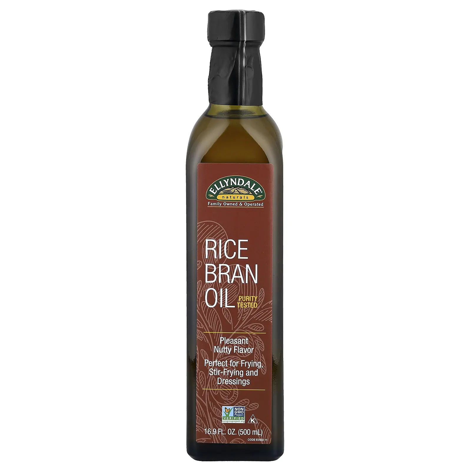 NOW Foods Ellyndale® Naturals, Rice Bran Oil, 16.9 fl oz (500 ml)