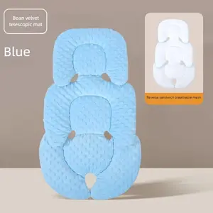 Baby stroller cushion universal insulation mattress insert for car seat, breathable mesh on both sides for all seasons