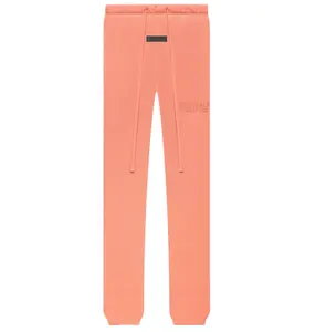 Men's Fear of God Essential Sweatpants, Coral Color Menswear Bottoms