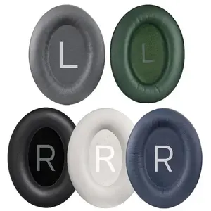 Replacement Ear Pads Cushions for Bose QC45 QuietComfort QC 45 Headphone Softer Protein Leather Earpads Headset Memory