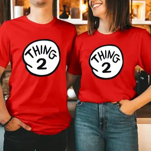 World Book Day Shirt, Thing 2 Costume Kids School Teacher Book Week Tops