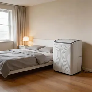 Portable Air Conditioner, 14000 BTU 5-in-1 Portable AC Unit, Cool Fan & Dry Remote Control Up to 650 Sq ft LED Display